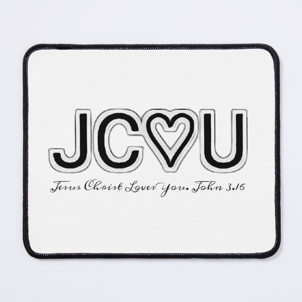 Item preview, JC♡U - Jesus Christ Loves You  designed and sold by Kangaroo Sun.