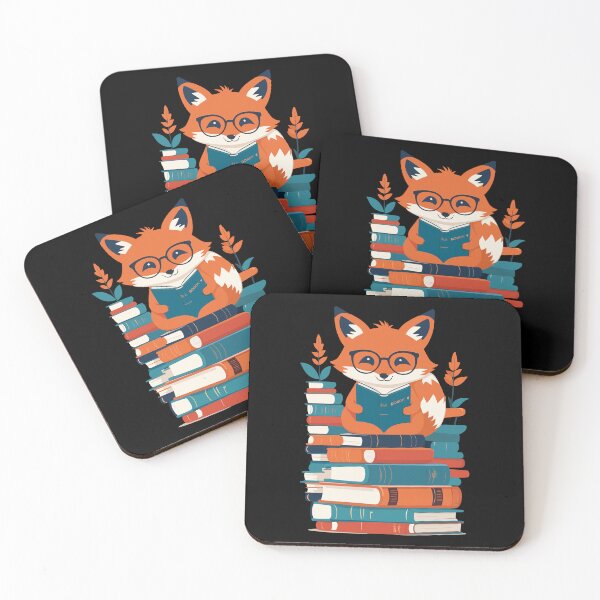 Item preview, Niedlicher Buch Liebhaber Bücherwurm Fuchs designed and sold by LuminOrb.