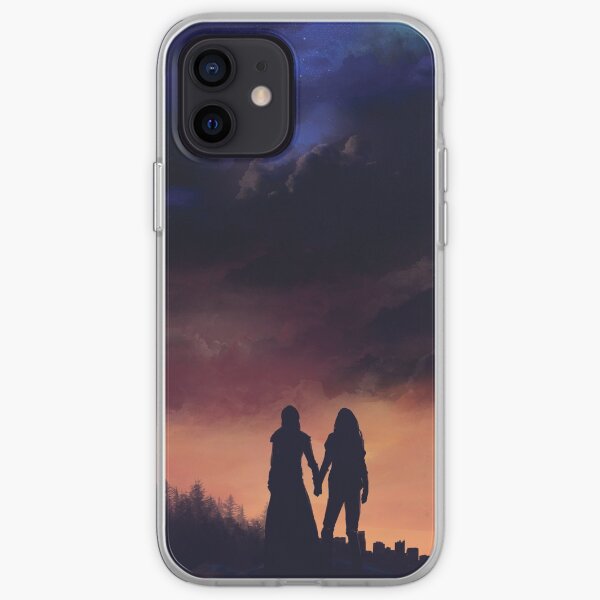 La terre rencontre le ciel Coque souple iPhone
