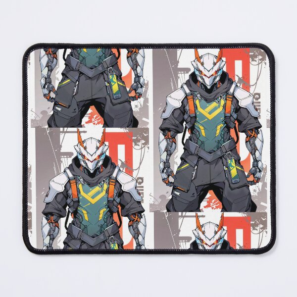 Item preview, futuristic mecha warrior designed and sold by illustroken.