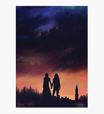 Earth meets the Sky Photographic Print