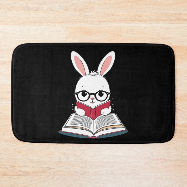 Item preview, Reading Bunny Enthusiastic Book Lover designed and sold by LuminOrb.