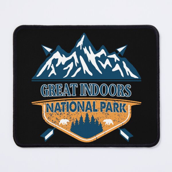 Item preview, Great indoors National Park designed and sold by graphic-map.