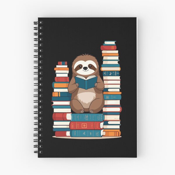 Item preview, Lustiges Buchliebhaber Faultier Niedliches Bücher designed and sold by LuminOrb.
