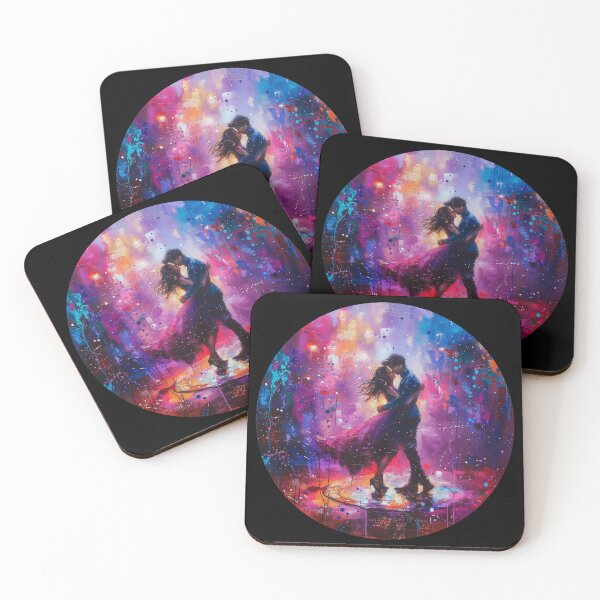 Item preview, Passionate Couple Dance, Watercolor Style designed and sold by TheDarkStone.