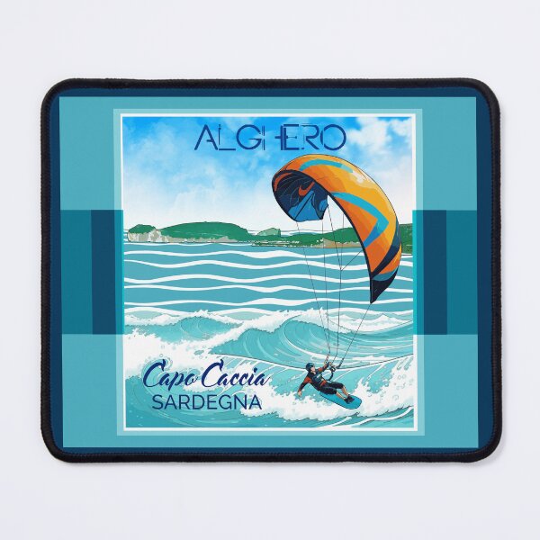 Item preview, Sardegna Alghero - Capo Caccia - Kitesurf - Sardinia Italy designed and sold by miskaralise.