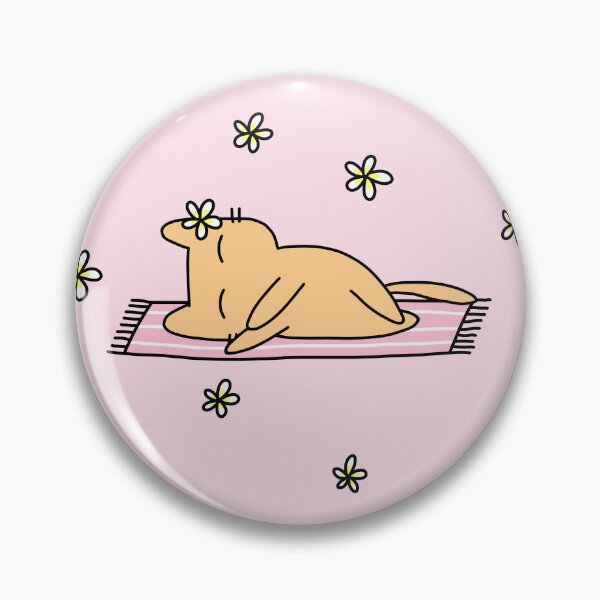 Item preview, Relaxing summer cat designed and sold by Cre8iveCat.