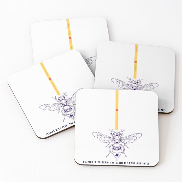 Item preview, Buzzing with Gear: The Ultimate Robo-Bee Style! Tee designed and sold by exclusivebucket.