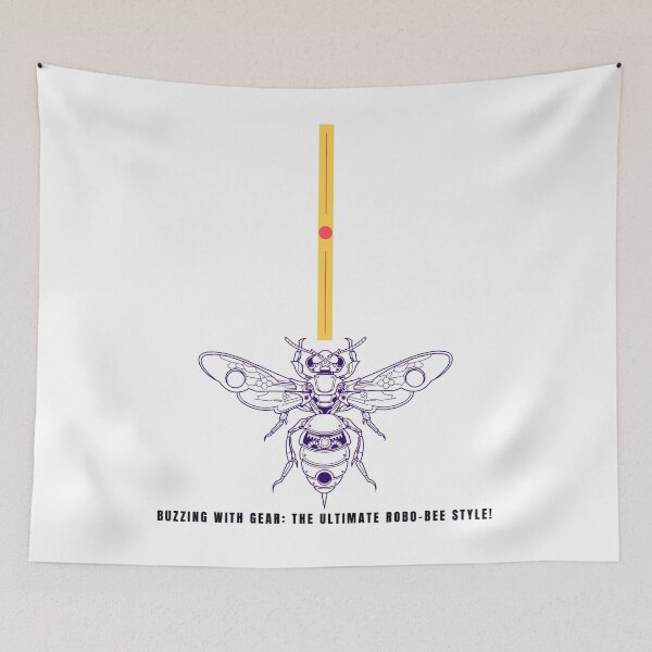 Item preview, Buzzing with Gear: The Ultimate Robo-Bee Style! Tee designed and sold by exclusivebucket.