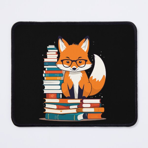 Item preview, Cute Fox Bookworm Funny Reading Lover Design designed and sold by LuminOrb.