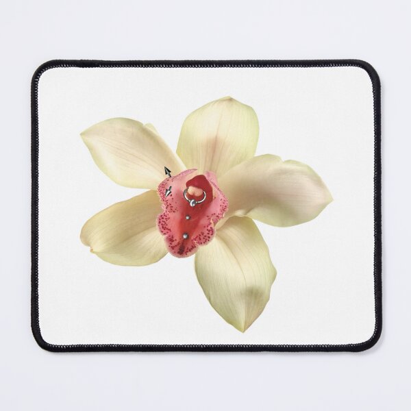 Item preview, yellow orchid with piercings designed and sold by esk1ss.
