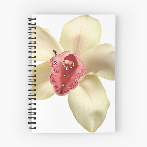 Item preview, yellow orchid with piercings designed and sold by esk1ss.