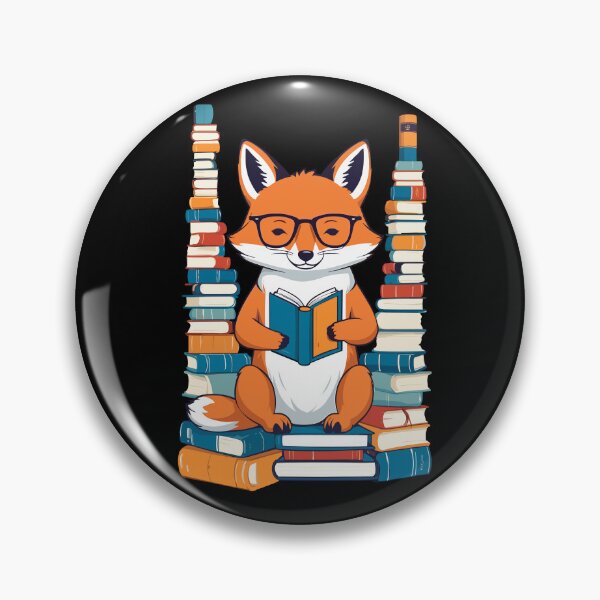 Item preview, Niedlicher Buch Liebhaber Bücherwurm Fuchs Lustig designed and sold by LuminOrb.