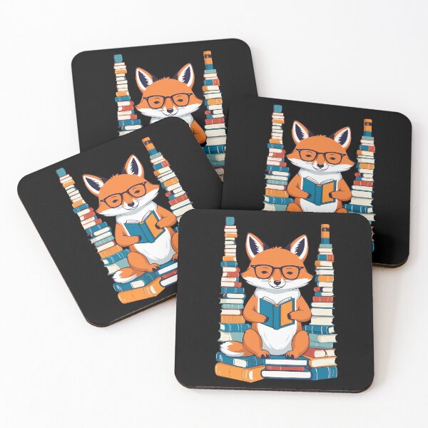Item preview, Niedlicher Buch Liebhaber Bücherwurm Fuchs Lustig designed and sold by LuminOrb.