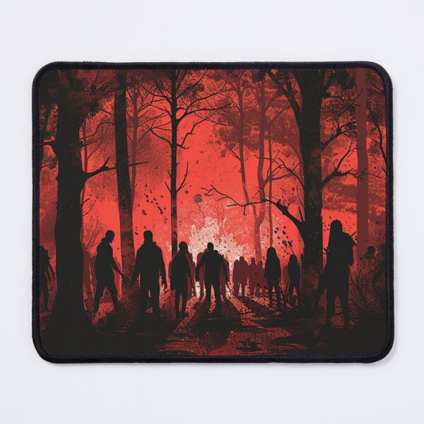 Item preview, Zombie Haunted Forest Blood Moon Eclipse designed and sold by Nightarcade.