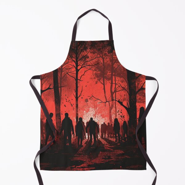 Item preview, Zombie Haunted Forest Blood Moon Eclipse designed and sold by Nightarcade.