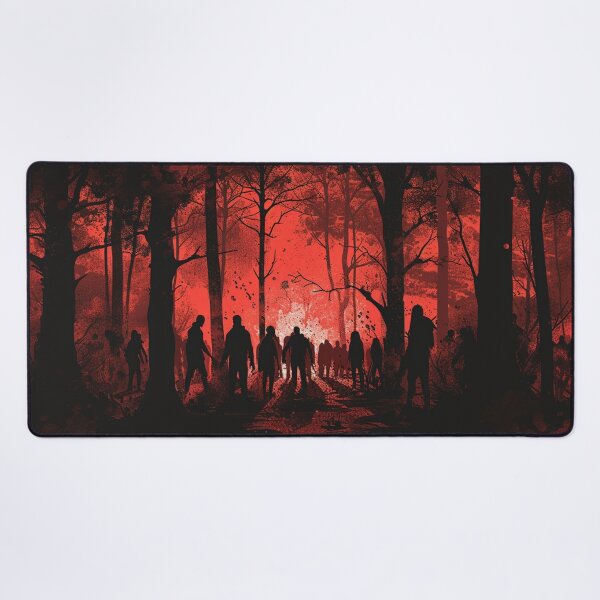 Item preview, Zombie Haunted Forest Blood Moon Eclipse designed and sold by Nightarcade.