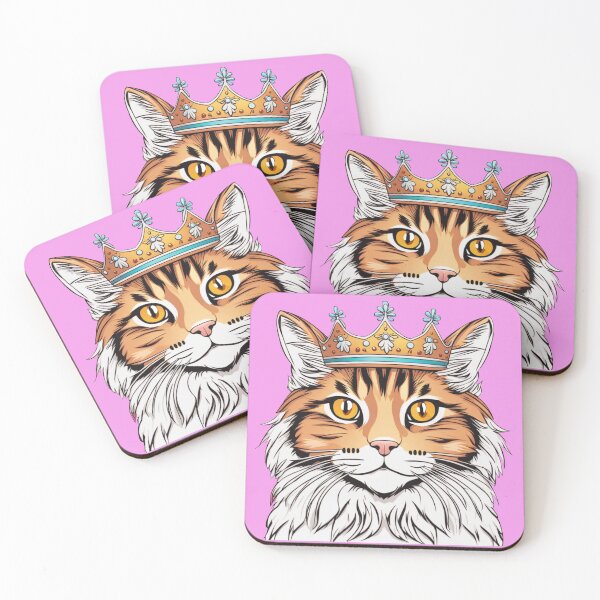 Item preview, "Pink bliss" - Siberian Forest Cat designed and sold by VariousGoodies.