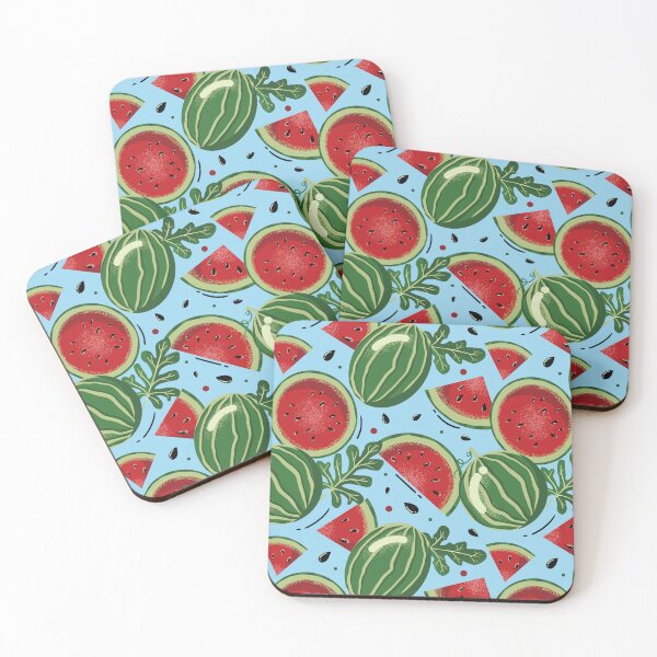 Item preview, Summer Watermelon Tropical Fruit Pattern designed and sold by enchantedrealm.