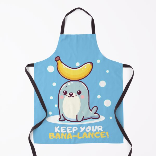 Item preview, Keep your bana-lance! - cute banana seal vol. 2 designed and sold by Funny-Banana.