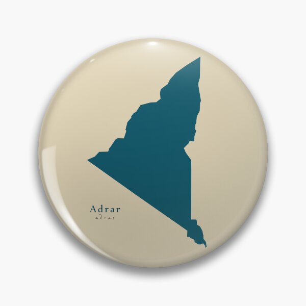 Item preview, Modern Map - Adrar province map Algeria DZ designed and sold by Ingo Menhard.
