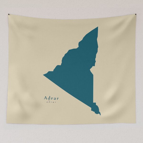 Item preview, Modern Map - Adrar province map Algeria DZ designed and sold by Ingo Menhard.