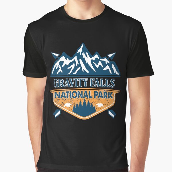 Artikel-Vorschau von Gravity Falls Nationalpark, designt und verkauft von graphic-map.