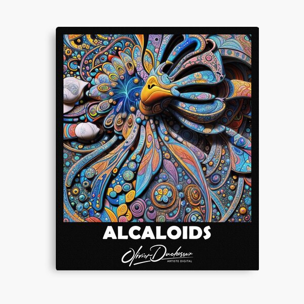 Aperçu de l'œuvre Alcaloids 107 créée et vendue par olivier duchossoir.