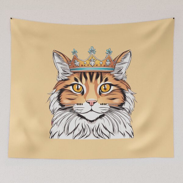 Item preview, "Mango cream" - Siberian Forest Cat designed and sold by VariousGoodies.