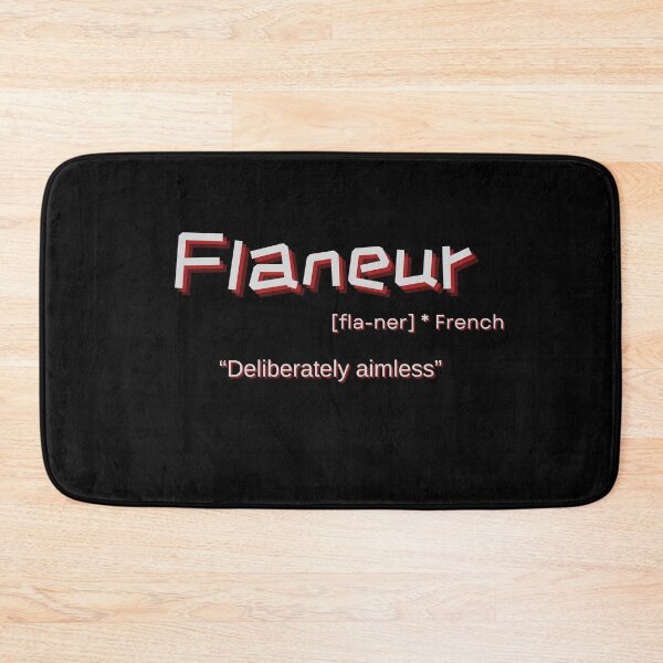 Item preview, Flaneur, adventurer, traveller, city stroller, nomad designed and sold by LaughandLaugh.