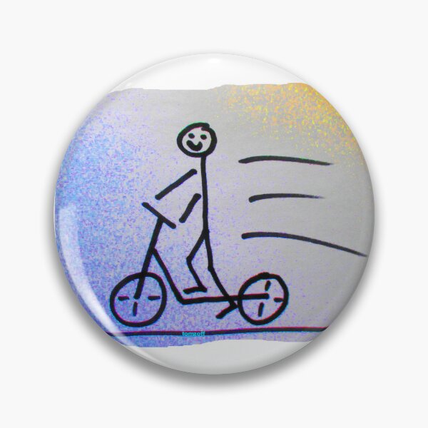 Item preview, Riding a scooter makes you HAPPY! designed and sold by ZoffArt-Shop.