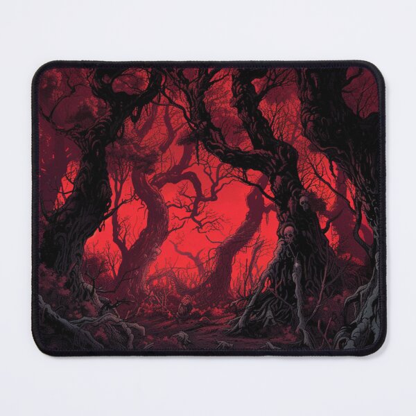 Item preview, Haunted Forest Blood Moon Eclipse designed and sold by Nightarcade.
