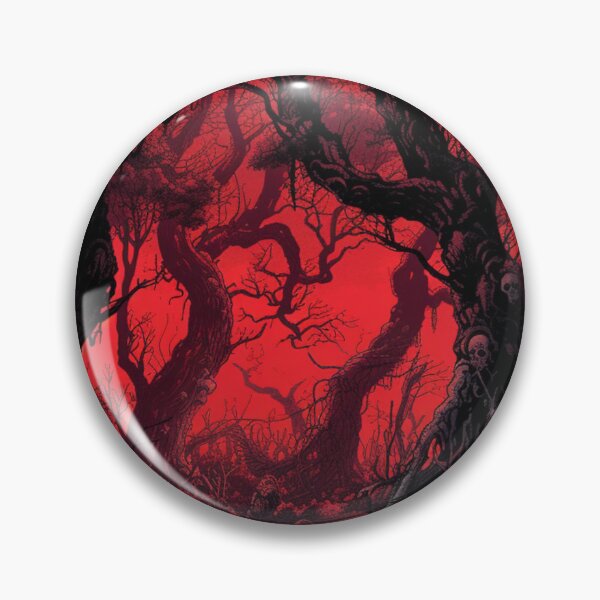 Item preview, Haunted Forest Blood Moon Eclipse designed and sold by Nightarcade.