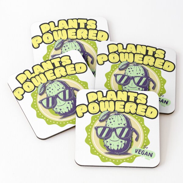 Item preview, Vegetarian Gift Idea - "Plants Powered" Design - Embrace the Green Lifestyle with Our Vegetarian Collection designed and sold by Kubala.