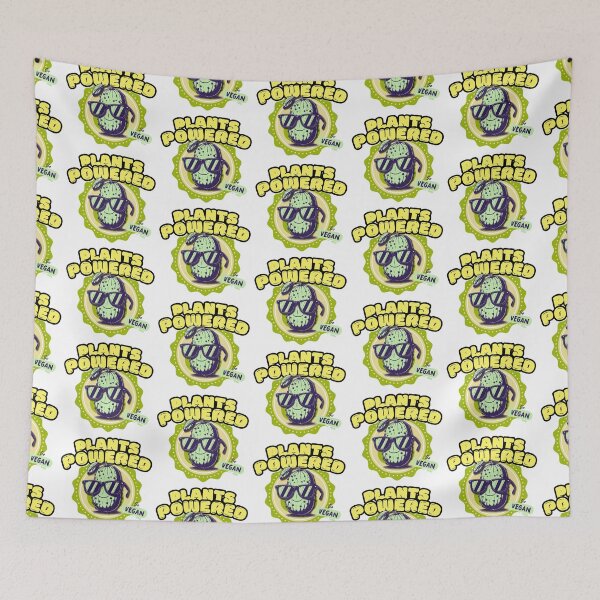 Item preview, Vegetarian Gift Idea - "Plants Powered" Design - Embrace the Green Lifestyle with Our Vegetarian Collection designed and sold by Kubala.