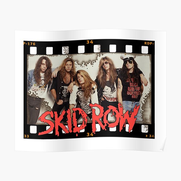 Skid Row Posters Redbubble