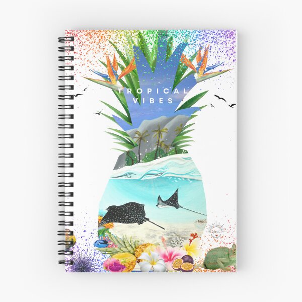 Item preview, Tropical vibes, rays in the lagoon designed and sold by GabiVitryArt.