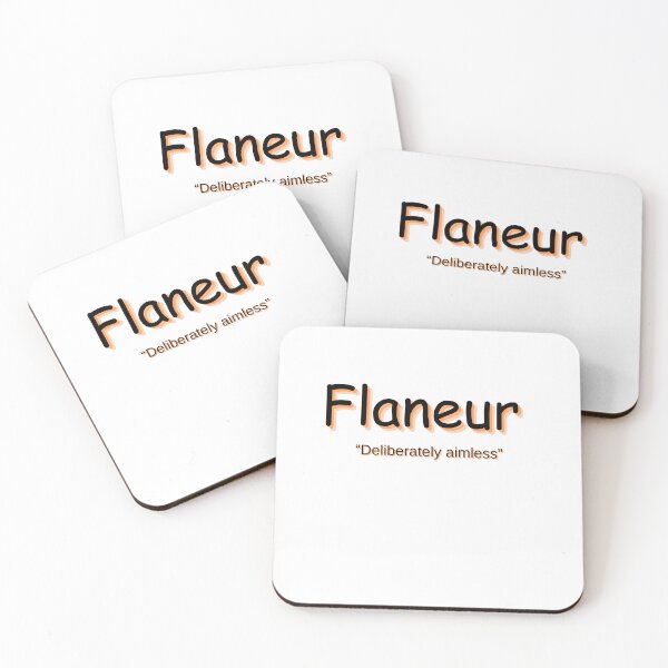 Item preview, Flaneur, adventurer, traveller, city stroller, nomad designed and sold by LaughandLaugh.
