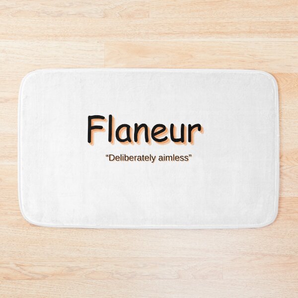 Item preview, Flaneur, adventurer, traveller, city stroller, nomad designed and sold by LaughandLaugh.