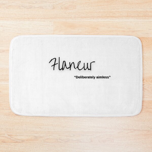 Item preview, Flaneur, adventurer, traveller, city stroller, nomad designed and sold by LaughandLaugh.