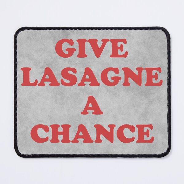 Item preview, Give Lasagne a chance designed and sold by ianablakeman.