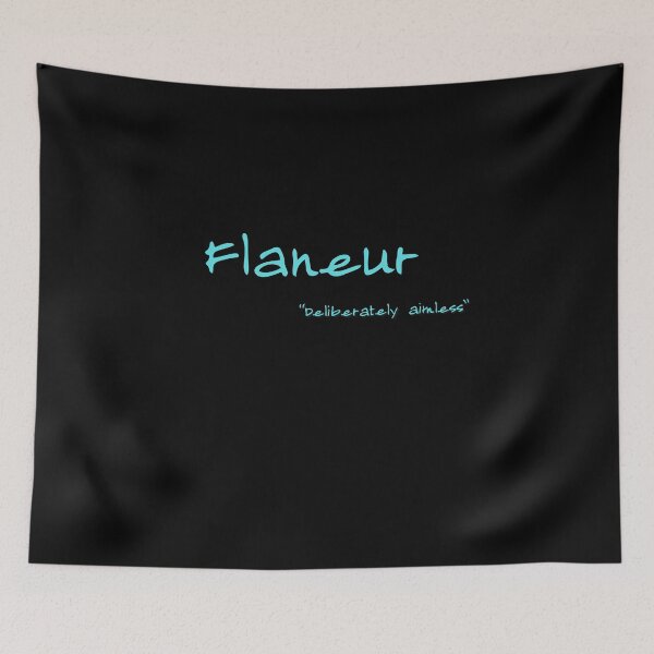Item preview, Flaneur, adventurer, traveller, city stroller, nomad designed and sold by LaughandLaugh.