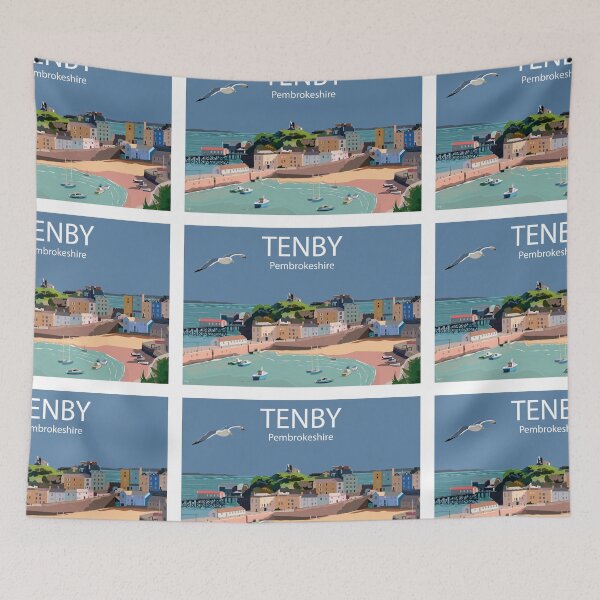 Item preview, Tenby Art Print designed and sold by edlewis72.