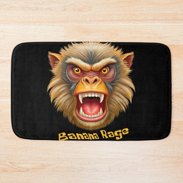 Item preview, Angry Monkey Art - Banana Rage Graphic Design designed and sold by VikArtStudio.