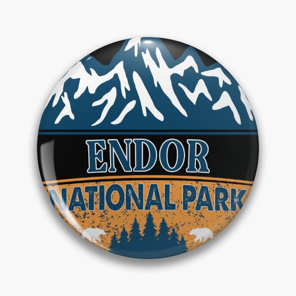 Item preview, Endor National Park designed and sold by graphic-map.