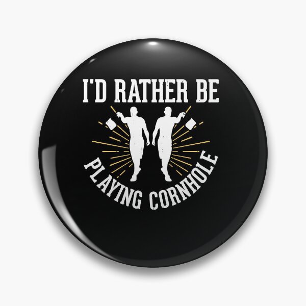 Item preview, I'd Rather Be Playing Cornhole Humor, Cornhole Player, Dummy Boards, Sack Toss Game, Beer Lover, Funny Dad designed and sold by behindthefacts.