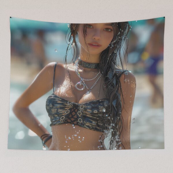 Item preview, Enchanted Beach Day designed and sold by palmyst.