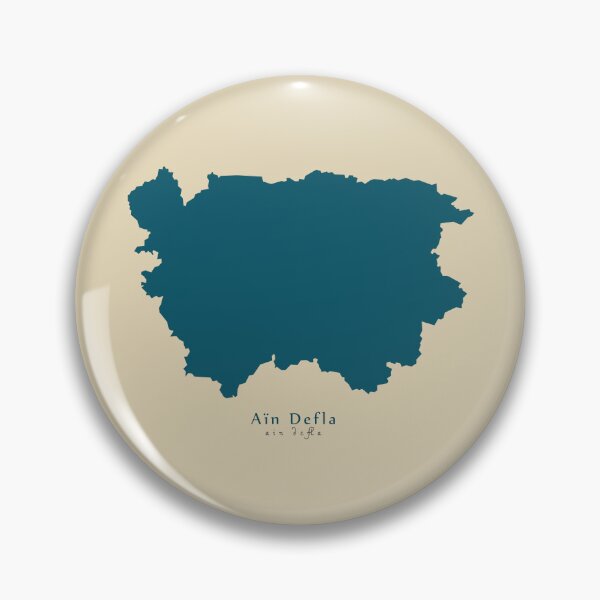 Item preview, Modern Map - Ain Defla province map Algeria DZ designed and sold by Ingo Menhard.