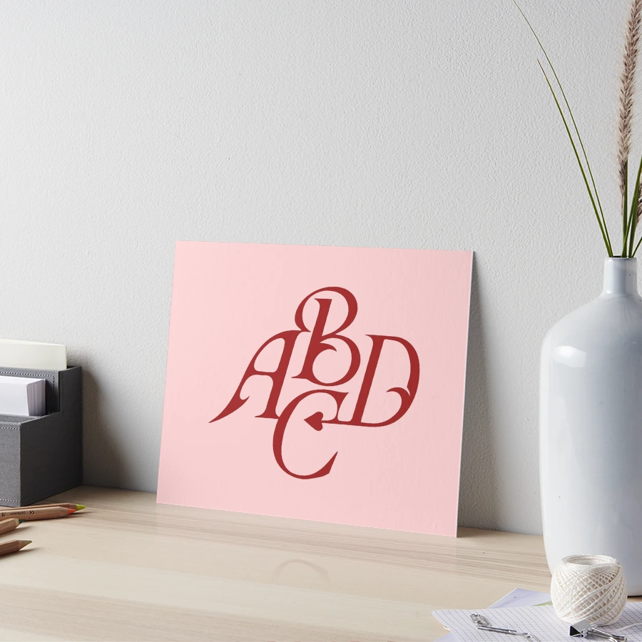 Twice - Nayeon - ABCD Logo | Kpop Merch for Fans | Gift for ONCE