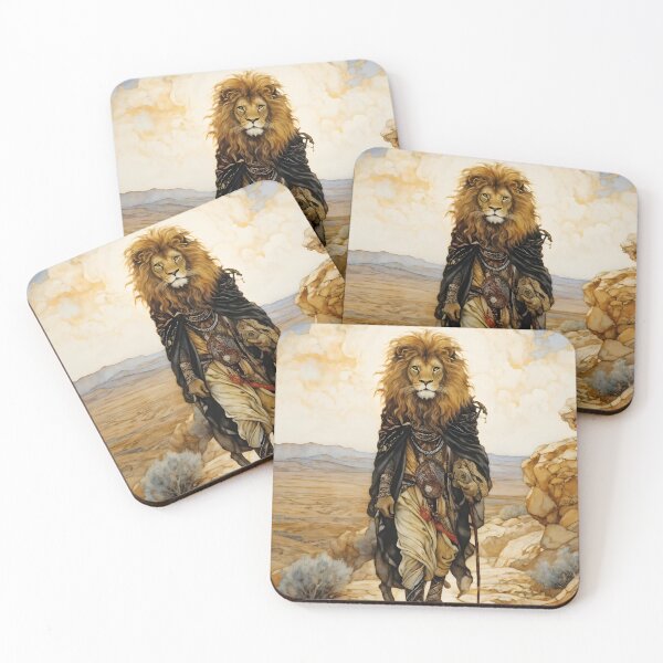 Item preview, Lion wandering in the desert designed and sold by Mauswohn.